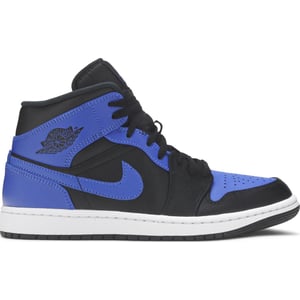 Jordan 1 Mid Hyper Royal Tumbled Leather