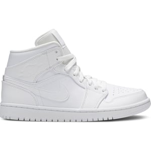 Jordan 1 Mid Triple White (2020)