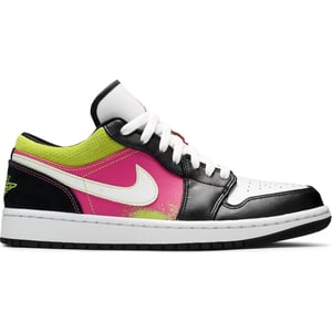 Jordan 1 Low Black Active Fuchsia Cyber