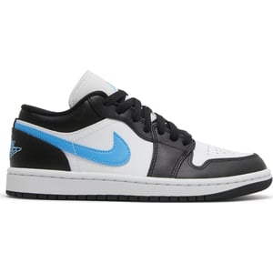 Jordan 1 Low Black University Blue White
