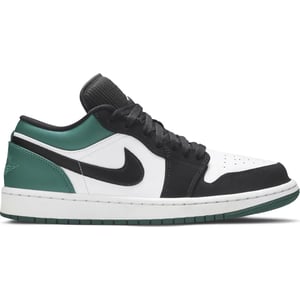 Jordan 1 Low White Black Mystic Green