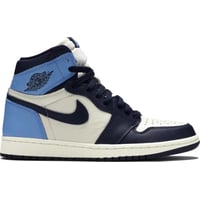 Jordan 1 Retro High Obsidian UNC