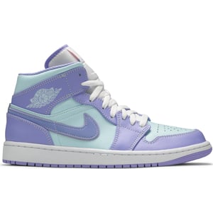 Jordan 1 Mid Purple Aqua