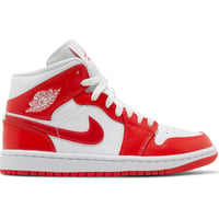 Jordan 1 Mid  Habanero Red
