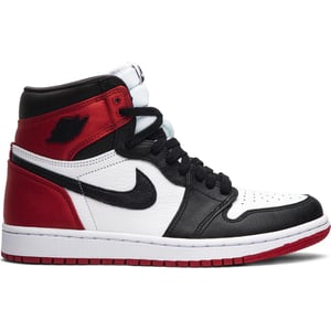 Jordan 1 Retro High Satin Black Toe