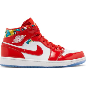 Jordan 1 Mid Barcelona Sweater Red Patent
