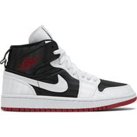 Jordan 1 Mid SE Utility Canvas White Black Gym Red
