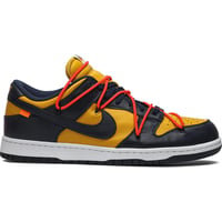 Nike Dunk Low Off-White University Gold Midnight Navy