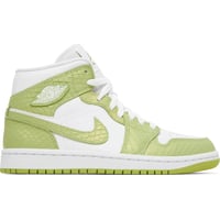 Jordan 1 Mid Green Python