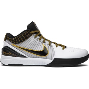 Nike Kobe 4 Protro White Black Del Sol
