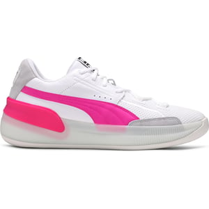 Puma Clyde Hardwood White Pink