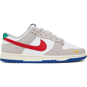 Nike Dunk Low Light Iron Ore Red Blue