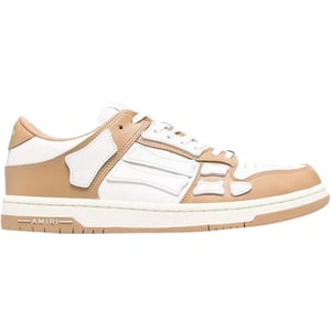 AMIRI Skel Top Low White Brown
