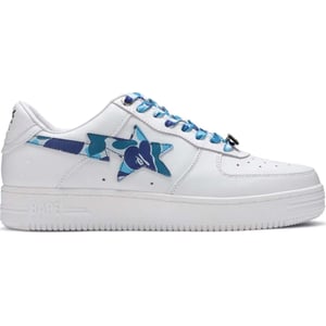 Bapesta Low  ABC Camo - Blue