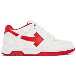Off-White Out of Office Low White Red