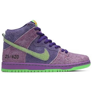 Nike SB Dunk High 420 Reverse Skunk