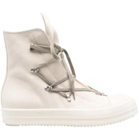 Rick Owens DRKSHDW Strobe Cotton Denim Hexa High Natural Milk