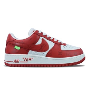 Louis Vuitton x Nike Air Force 1 Low White Red