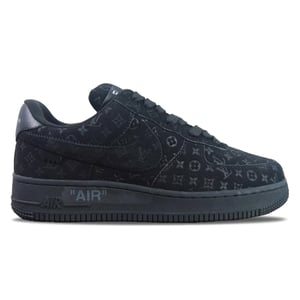 Louis Vuitton x Air Force 1 Low Triple Black